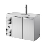 True TDR48-RISZ1-L-S-SS-1 - Draft Bar Cooler, two-section, 48
